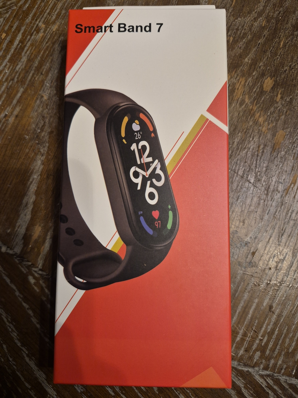 Smart Band 7 Black Fitness Tracker - Unbranded